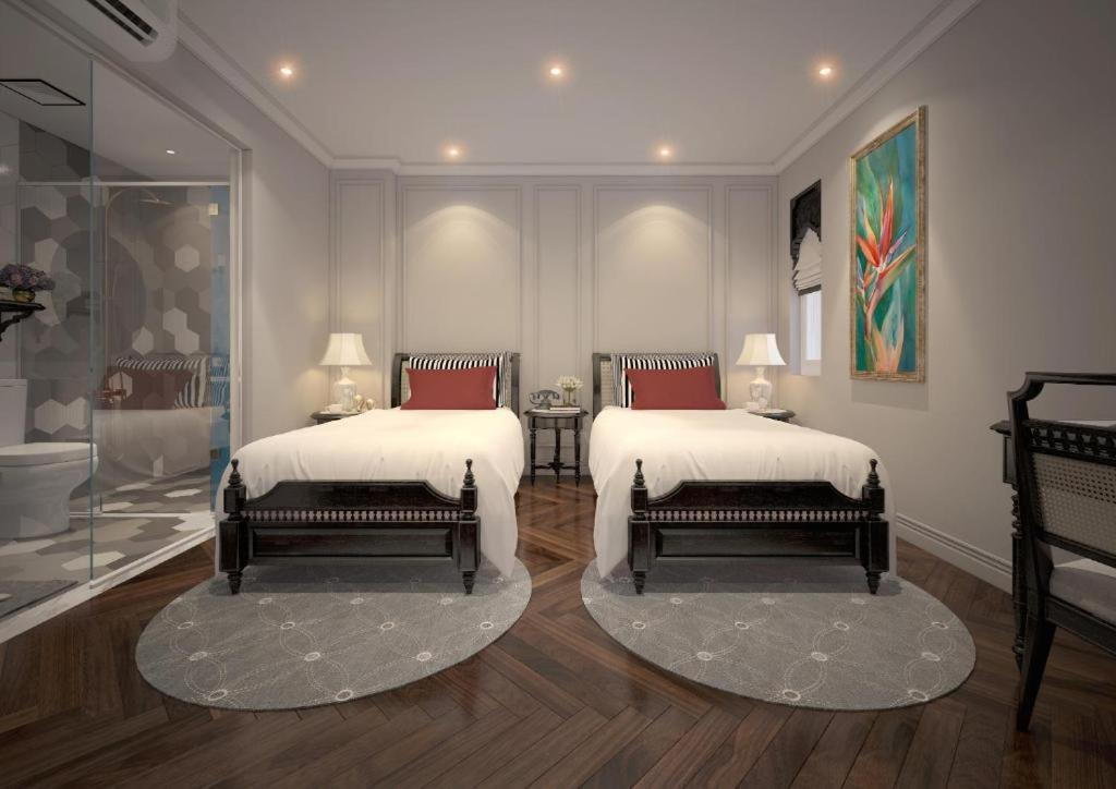 Hanoi Graceful Hotel And Travel Exterior foto